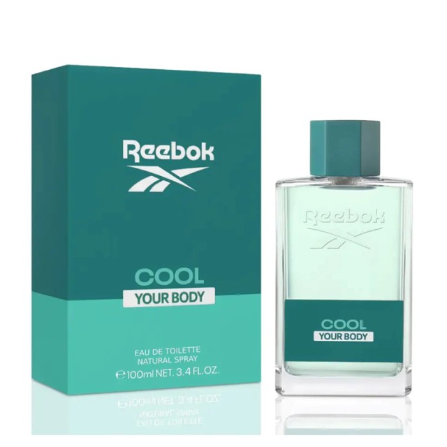 Reebok Cool Your Body For Him, Eau de Toilette 100ml