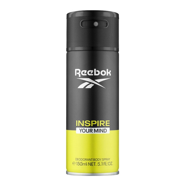 Reebok Inspire Your Mind For Him Deo Body Spray, Αποσμητικό Σπρέι 150ml