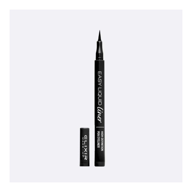 Elixir Easy Liquid Pen Eyeliner Νο999A Black Eyeliner