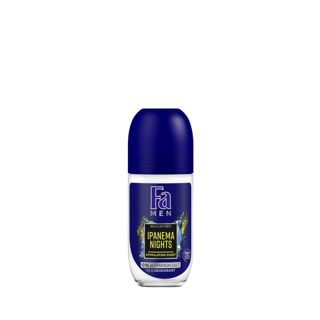 Fa Men Ipanema Nights, Ανδρικό Αποσμητικό Roll on, 50ml