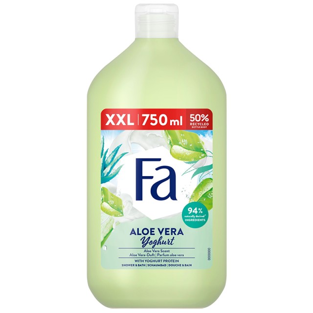 Fa Aloe Vera & Yoghurt, Αφρόλουτρο 750ml