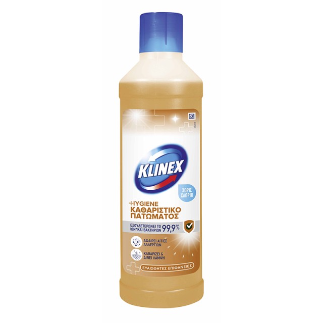 Klinex Hygiene Υγρό Καθαριστικό Πατώματος για Ευαίσθητες επιφάνειες, 1lt
