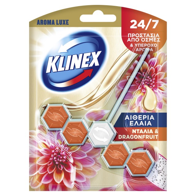 Klinex Wc Block Aroma Luxe Dahlia & Dragonfruit (55g)