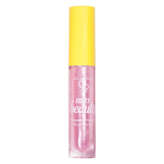 Golden Rose Miss Beauty Diamond Shine 3D Lipgloss 01 4.5Gr