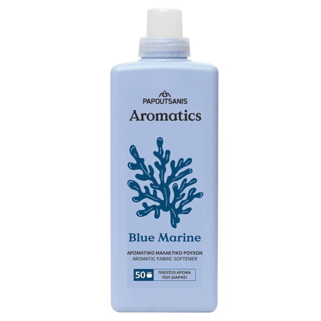 Papoutsanis Aromatics Blue Marine Συμπυκνωμένο Αρωματικό Μαλακτικό Ρούχων, 1lt