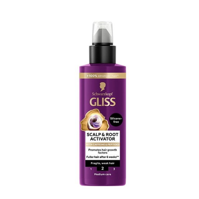 Schwarzkopf Gliss Wonder Scalp & Root Activator Ορός για Εύθραυστα & Αδύναμα Μαλλιά, 100ml