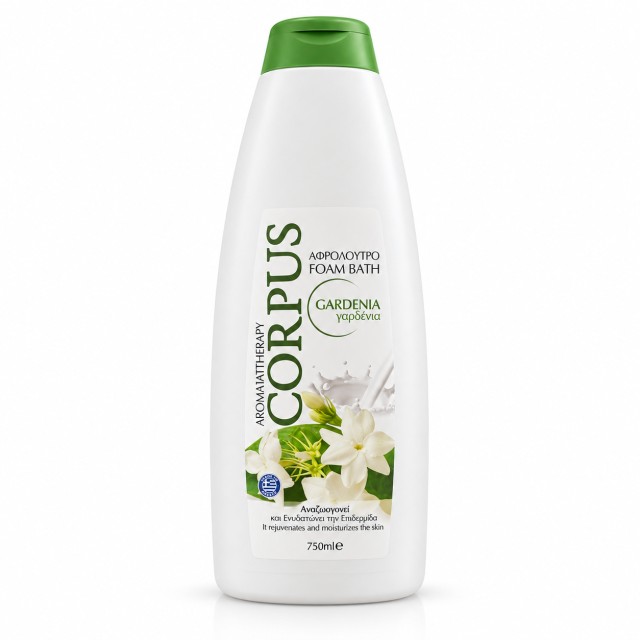 Corpus Foam Bath Αφρόλουτρο Gardenia, 750ml