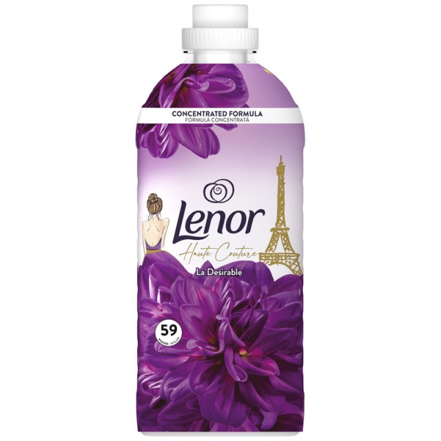Lenor Haute Couture La Desirable Συμπυκνωμένο Μαλακτικό Ρούχων 59μεζ 1,20lt