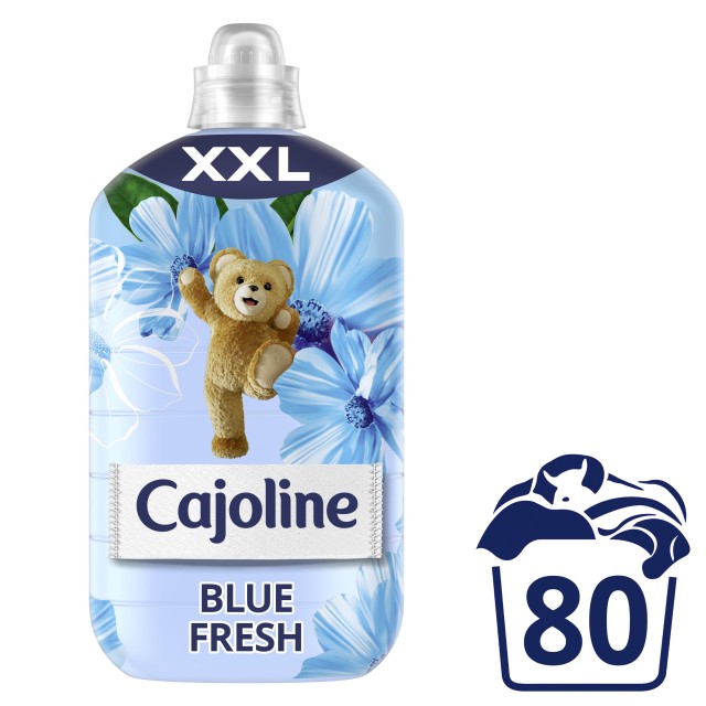 Cajoline Blue Fresh, Συμπυκνωμένο Μαλακτικό Ρούχων 80μεζ  1840ml