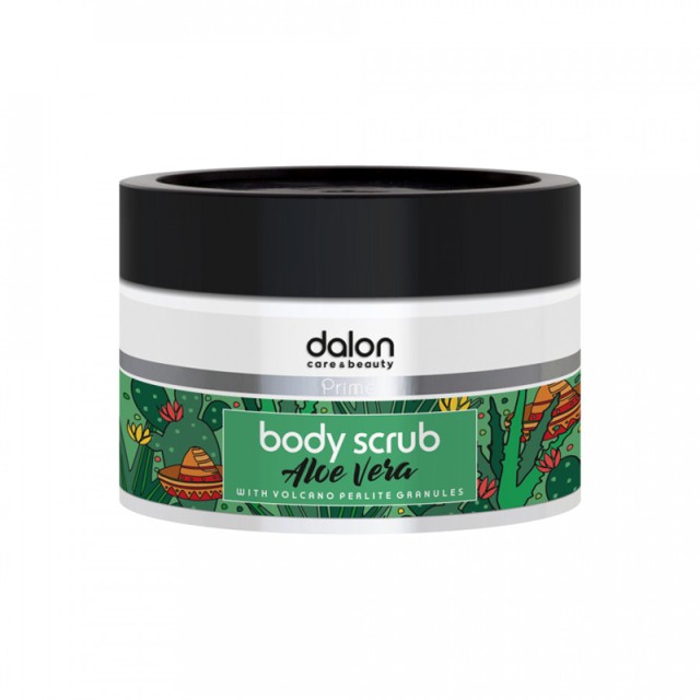 Dalon Prime Aloe Vera Body Scrub, Κρέμα Απολέπισης 500ml