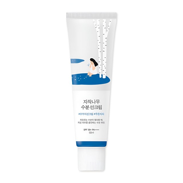 Round Lab Birch Juice Moisturizing Sun Cream, Αντηλιακό Προσώπου SPF 50+, 50ml