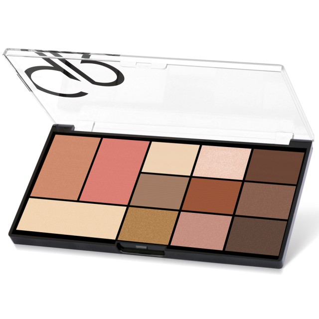 Golden Rose City Style Face & Eye Palette 01 6Gr