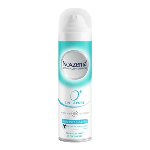 Noxzema Sensi Pure 0% Deo Spray, Αποσμητικό Σπρέι 150ml