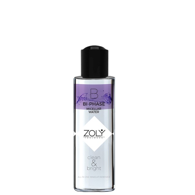 ZOLY Bi-Phase Micellar Water Clean & Bright, Διφασικό Νερό Καθαρισμού Προσώπου, 100ml