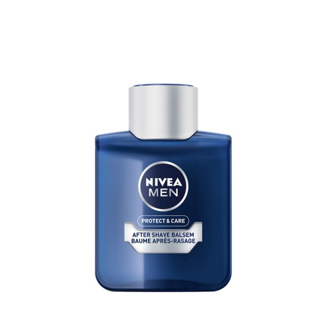 Nivea Men Protect & Care Aftershave Balsam, Ανδρική Κρέμα Προσώπου για μετά το ξύρισμα, 100ml