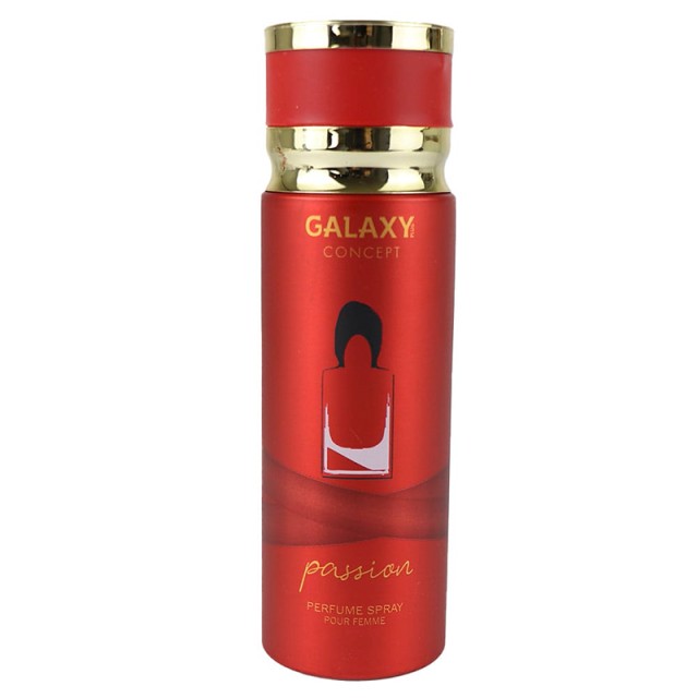 Galaxy Plus Concept Passion Perfume Spray Pour Femme, Αποσμητικό Σπρέι για Γυναίκες, 200ml