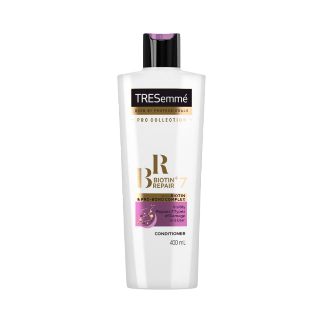 TRESemmé Biotin & Repair 7 Conditioner, Μαλακτική Κρέμα Αναδόμησης για Ταλαιπωρημένα Μαλλιά, 400ml