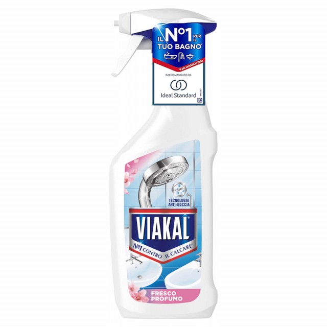 Viakal Fresco Profumo, Σπρέι Καθαριστικό Κατά των Αλάτων 500ml