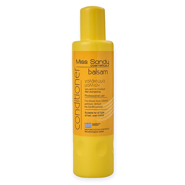 Miss Sandy Hair Balsam, Mαλακτική Κρέμα, Κίτρινη, Για Όλους τους Τύπους Μαλλιών, 500ml