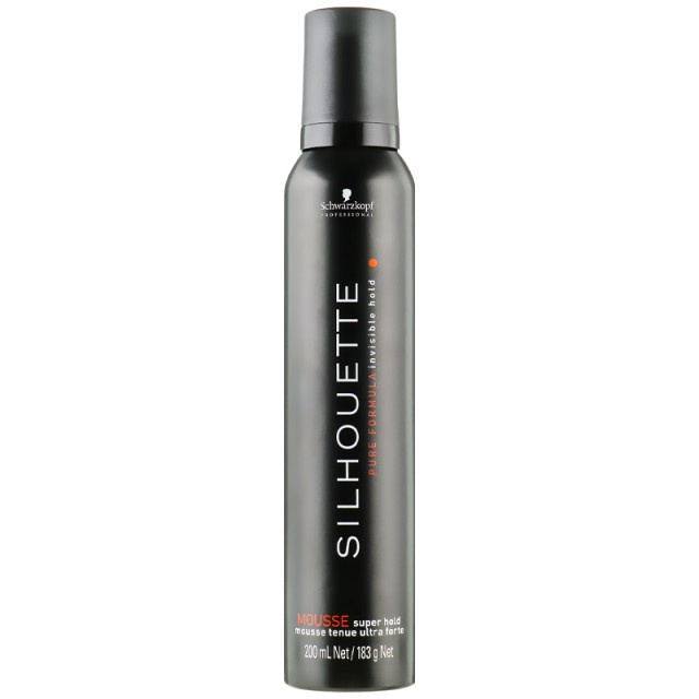 Schwarzkopf Professional Silhouette Mousse Super Hold Αφρός Μαλλιών για Πολύ Δυνατό Κράτημα 200ml