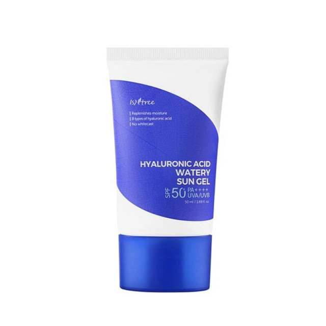 Isntree Hyaluronic Acid Watery Sun Gel 50+ PA++++, Αντιηλιακό Προσώπου με 8 Τύπους Υαλουρονικού, 50ml