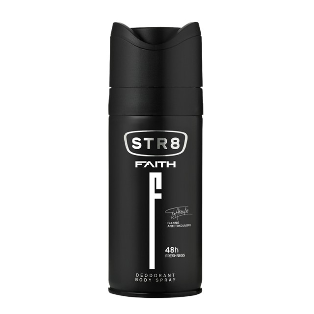 Str8 Faith Deo Spray 48h, Αποσμητικό Σπρέι 150ml