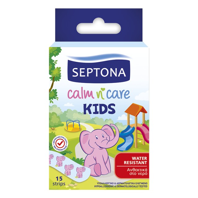 Septona Calm n Care, Ταχυεπίδεσμοι για Παιδιά, 15τμχ