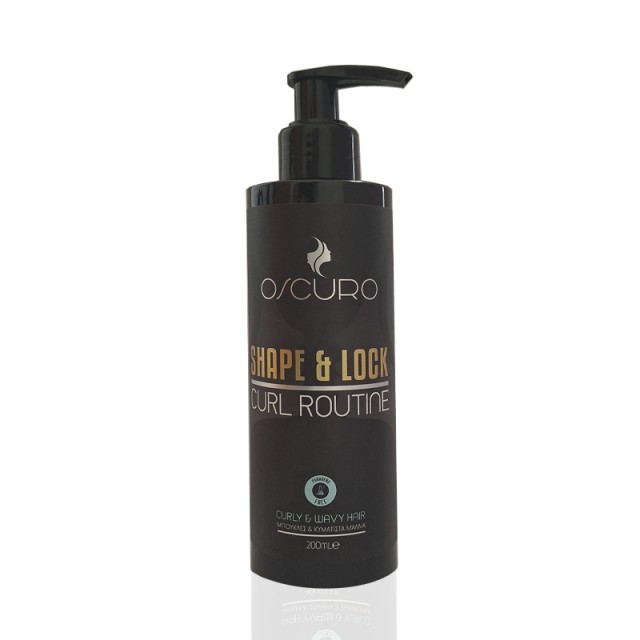 Oscuro Curls Routine Shape & Lock Oρός Μαλλιών για Μπούκλες & Κυματιστά Μαλλιά, 200ml