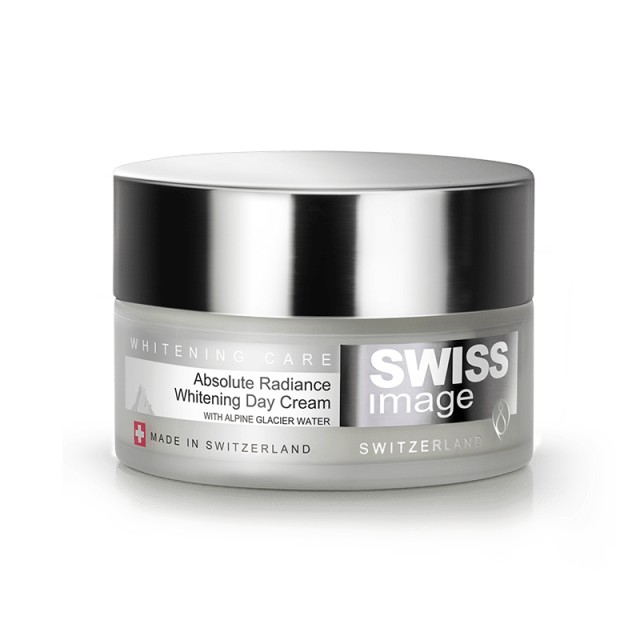 Swiss Image Absolute Radiance Whitening Day Cream, Κρέμα Ημέρας Καταπολέμησης Θαμπάδας & Πανάδων, 50ml