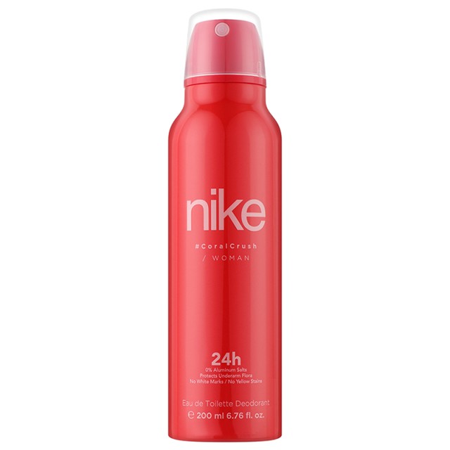Nike Coral Crush Eau de Toilette Deo Spray, Αποσμητικό Σπρέι Σώματος 200ml