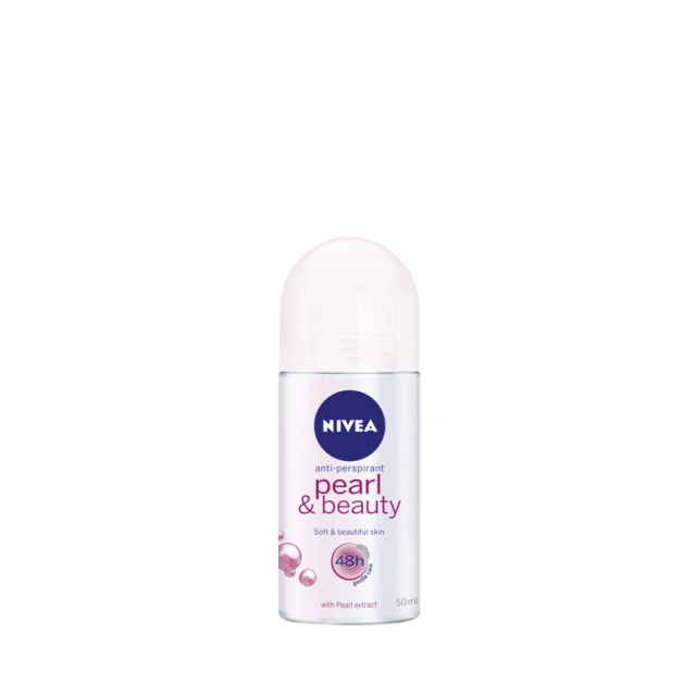 Nivea Pearl & Beauty, Γυναικείο Αποσμητικό Roll on, 50ml