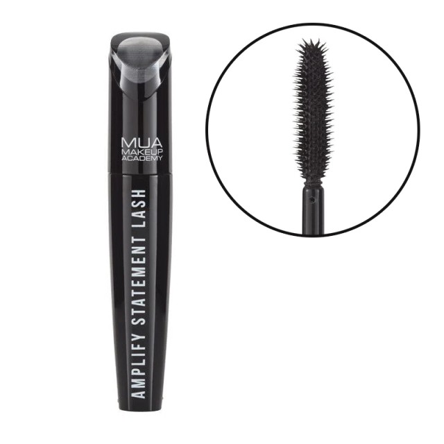 MUA Amplify Statement Lash Mascara για Όγκο & Μήκος, 1τμχ (Black)