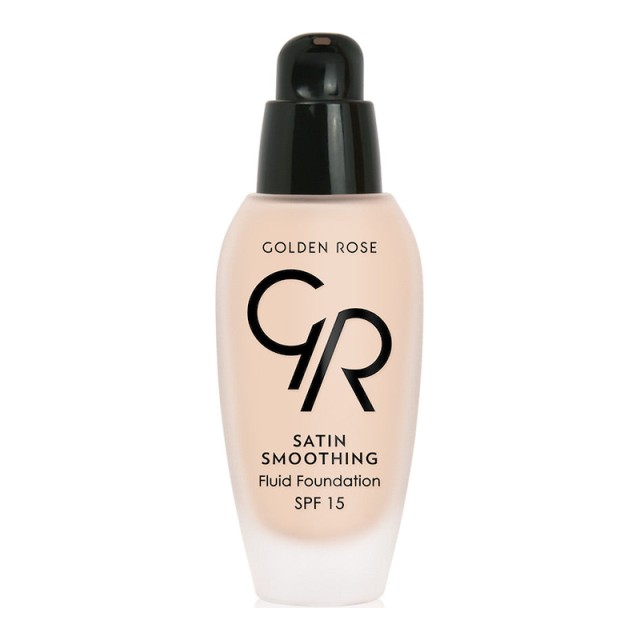 Golden Rose Satin Smoothing Fluid Foundation Νο23 SPF15 34 ml