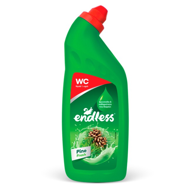 Endless Wc Liguid Pine Fresh, Υγρό Καθαριστικό Λεκάνης 750ml