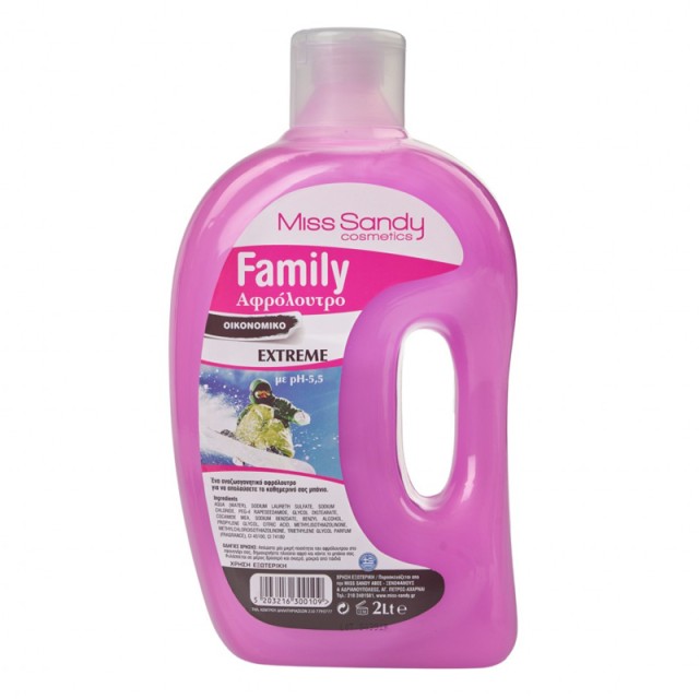 Miss Sandy Family Extreme, Αφρόλουτρο, 2lt