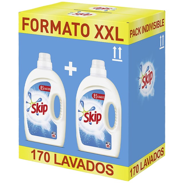 Skip Core Clean Υγρό Πλυντηρίου Ρούχων, (2x85μεζ.) 170 μεζούρες, 8,5lt