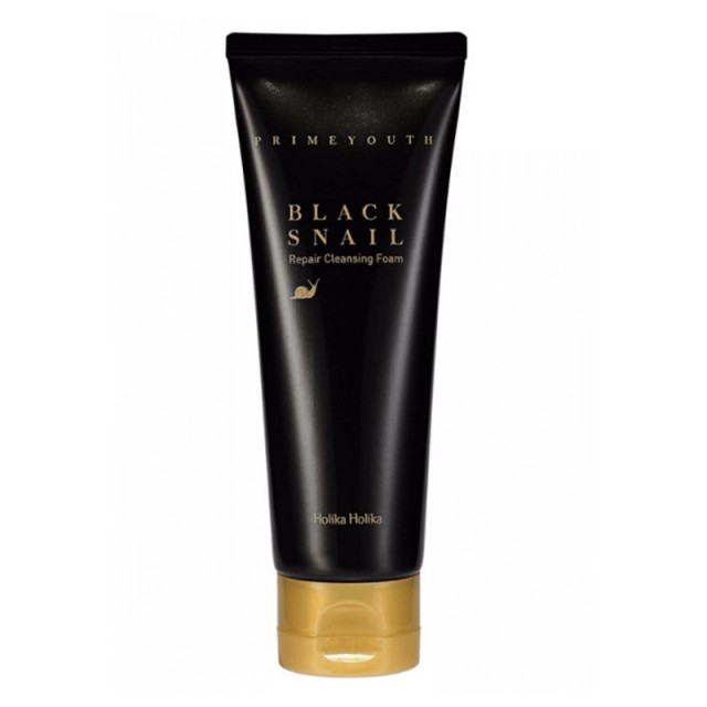 Holika Holika Prime Youth Black Snail Cleansing Foam, Αναπλαστικός Αφρός Kαθαρισμού Προσώπου με Εκχύλισμα Σαλιγκαριού, 100ml