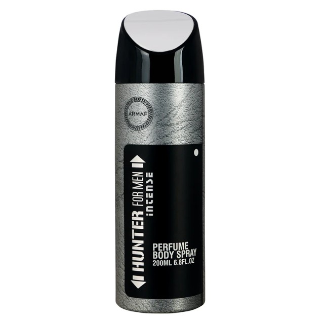 Armaf Hunter Intense Long Lasting Deo Fragrance Body Spray For Men, Αποσμητικό Σπρέι Σώματος Μεγάλης Διάρκειας 200ml