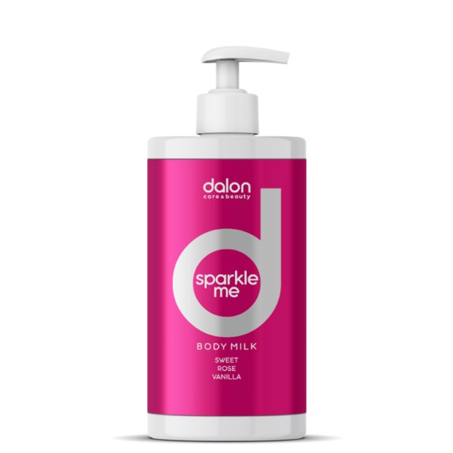 Dalon Body Milk Sweet Rose Vanilla Sparkle me, Γαλάκτωμα Σώματος, 500ml