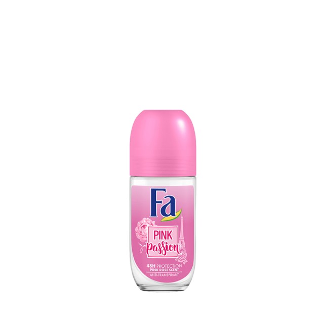 Fa Pink Passion, Γυναικείο Αποσμητικό Roll on, 50ml