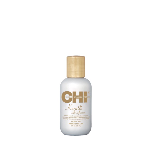 Chi Silk Infusion Keratin, Μετάξι Περιποίησης Μαλλιών με Κερατίνη, 59ml