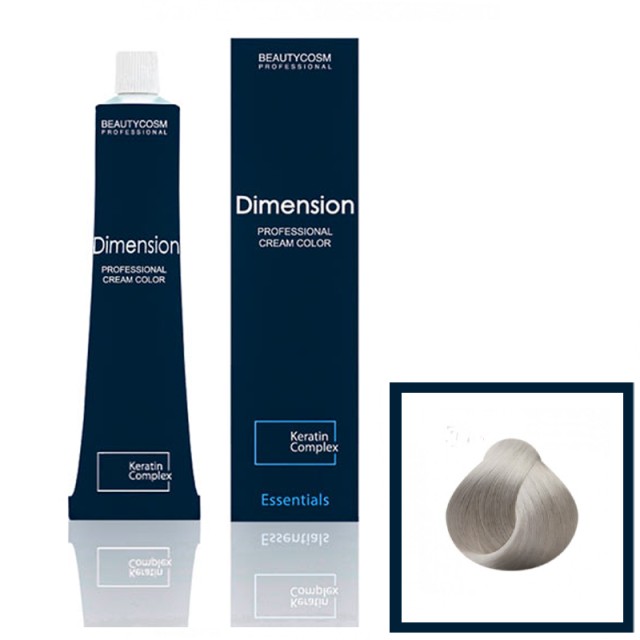 Dimension Hair Color Cream Επαγγελματική Βαφή Μαλλιών με Σύμπλεγμα Πρωτεϊνών Κερατίνης, Νο9.1 Ξανθό Πολύ Ανοιχτό Σαντρέ, 100ml