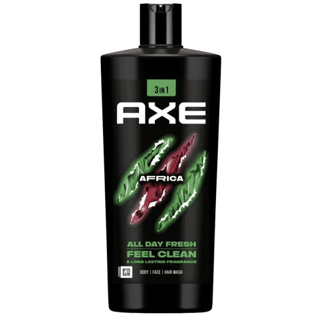 Axe Africa Shower Gel, Αφρόλουτρο για άνδρες, 700ml