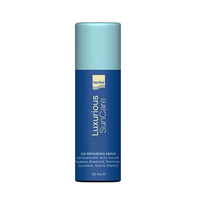 Luxurious Sun Care Q10 Repairing Serum, Ορός Επανόρθωσης με Συνένζυμο Q10 για Μετά την Έκθεση στον Ήλιο, 50ml