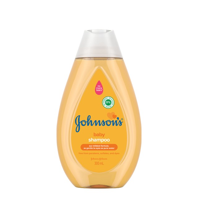 Johnsons Baby Shampoo, Βρεφικό Σαμπουάν, 300ml