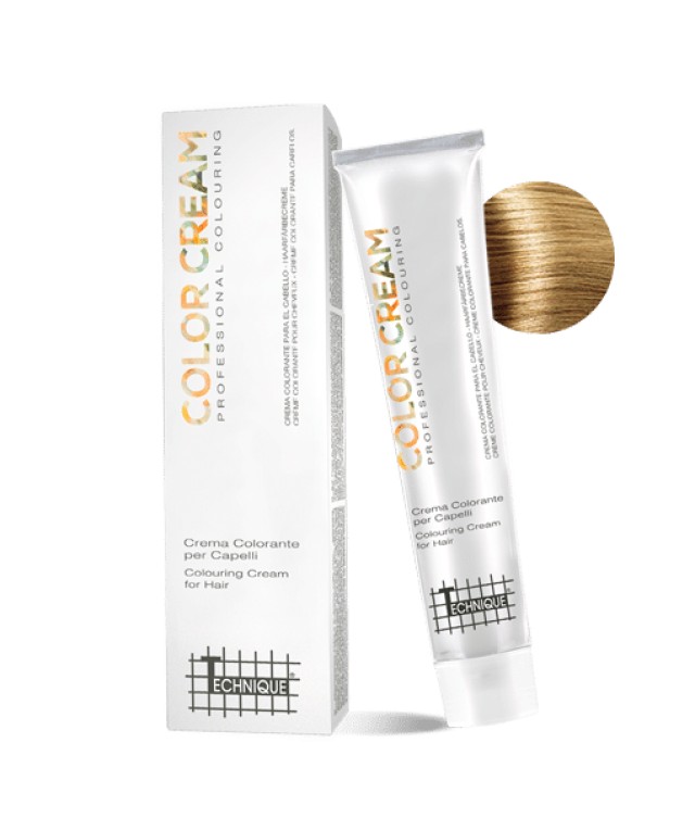 Technique Color Cream Gold Αποχρώσεις, Μόνιμη Βαφή σε Σωληνάριο, 100ml - Ξανθό Πολύ Ανοιχτό Χρυσό 9.3