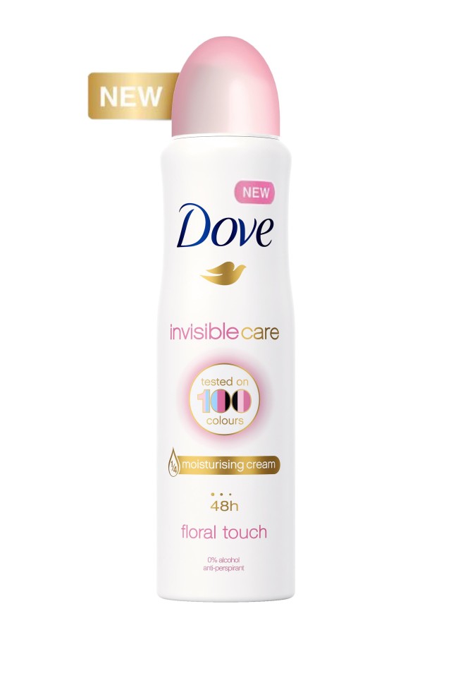 Dove Invisible Care, Γυναικείο Αποσμητικό Σπρέι, 150ml