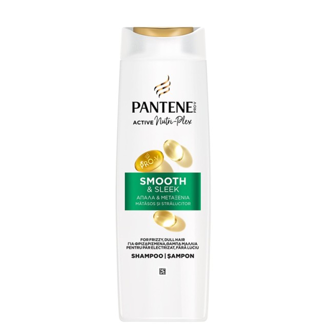 Pantene Pro-V Nutri Plex Smooth & Sleek Shampoo, Σαμπουάν Για Μεταξένια Απαλότητα & Έλεγχο Φριζαρίσματος, 400ml