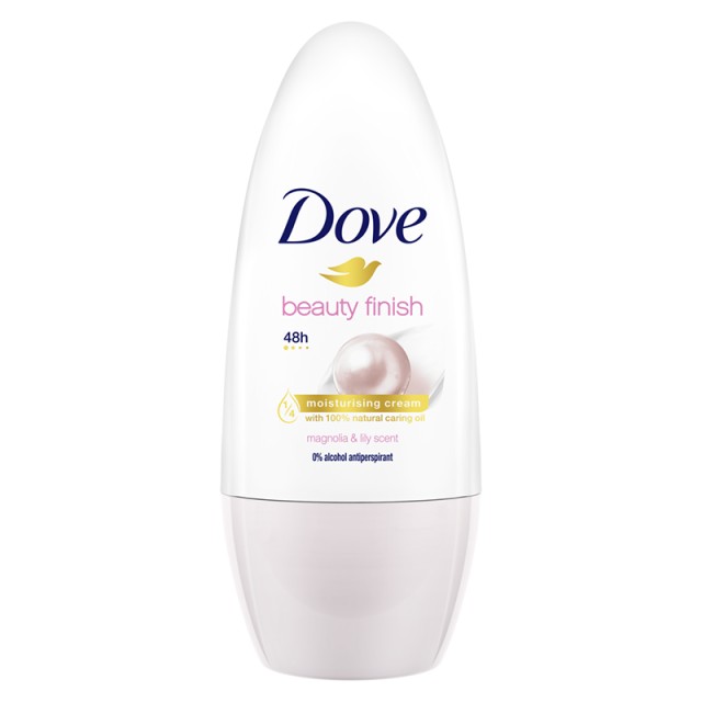 Dove Beauty Finish, Γυναικείο Αποσμητικό Roll on, 50ml