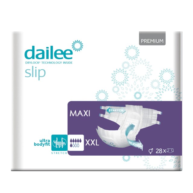 Dailee Premium Maxi, Πάνες Ακράτειας No XXL, 28τμχ